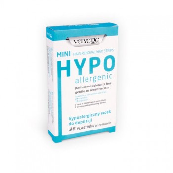 VELVETIC HYPOALLERGENIC trake za depilaciju lica i bikini zone, 36kom VELVETIC HYPOALLERGENIC trake za depilaciju lica i bikini zone, 36kom