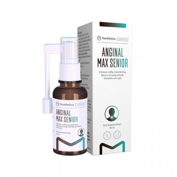MAXMEDICA ANGINAL MAX SENIOR sprej, 20ml