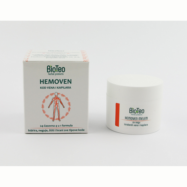 HEMOVEN biljni melem-krema za vene i kapilare, 50ml HEMOVEN biljni melem-krema za vene i kapilare, 50ml