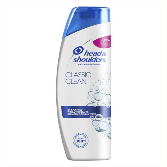 HEAD & SHOULDERS CLASSIC CLEAN šampon, 400ml + 180ml gratis HEAD & SHOULDERS CLASSIC CLEAN šampon, 400ml + 180ml gratis