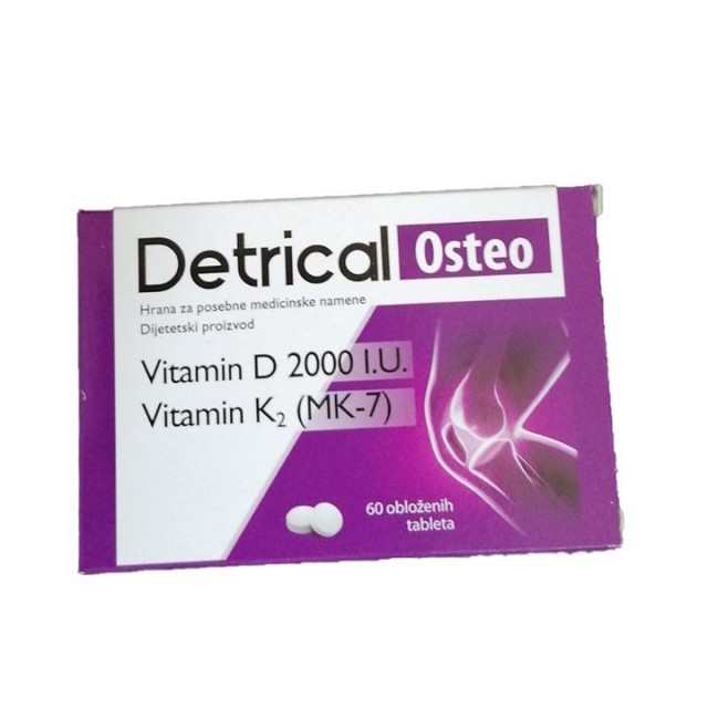 DETRICAL OSTEO tablete, 60kom