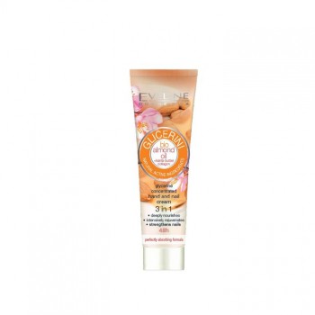 EVELINE GLICERINI BIO ALMOND OIL krema za ruke, 100ml