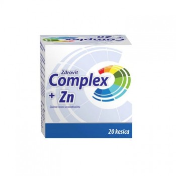 ZDROVIT COMPLEX + ZN kesice, 20kom