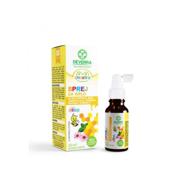 CRECOLLINO sprej za grlo, 30ml CRECOLLINO sprej za grlo, 30ml