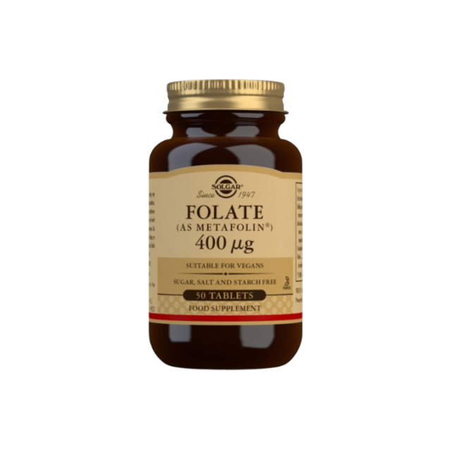 SOLGAR FOLAT TBL 50X400MCG