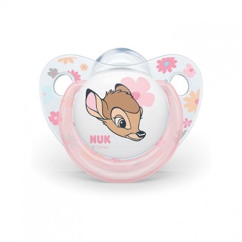NUK BAMBI silikonska varalica 6-18m, 1kom NUK BAMBI silikonska varalica 6-18m, 1kom