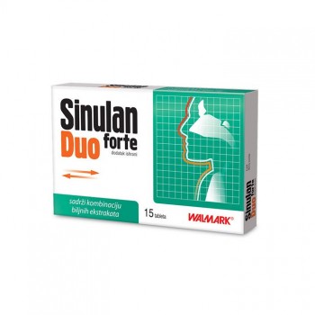 SINULAN DUO FORTE tablete, 15kom