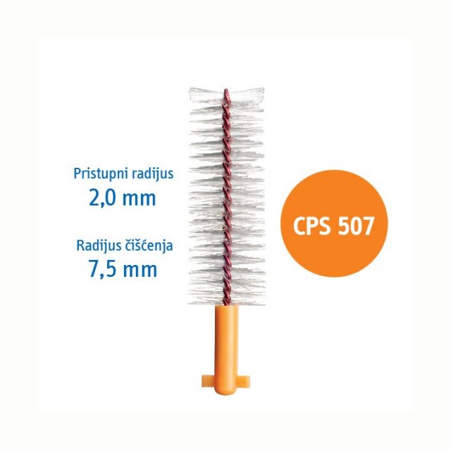 CURAPROX CPS 507 SOFT IMPLANT interdentalne četkice, 5kom CURAPROX CPS 507 SOFT IMPLANT interdentalne četkice, 5kom