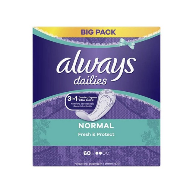ALWAYS NORMAL dnevni ulošci, 60kom ALWAYS NORMAL dnevni ulošci, 60kom