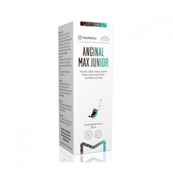 MAXMEDICA ANGINAL MAX JUNIOR sprej, 20ml