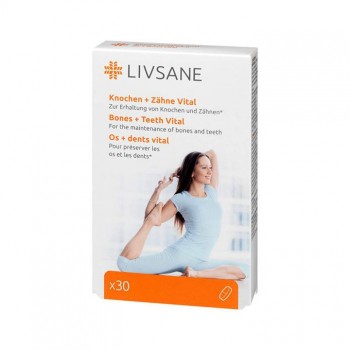 LIVSANE VITAMINI za koste i zube tablete, 30kom LIVSANE VITAMINI za koste i zube tablete, 30kom