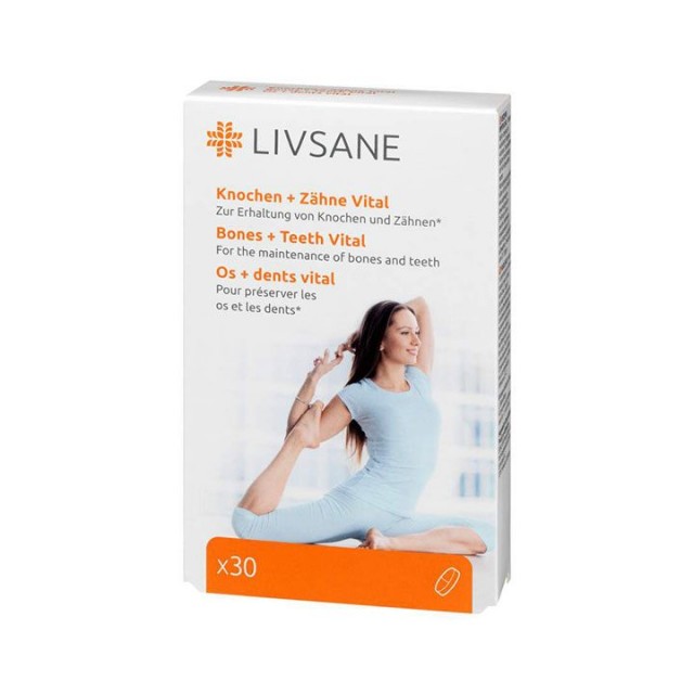 LIVSANE VITAMINI za koste i zube tablete, 30kom LIVSANE VITAMINI za koste i zube tablete, 30kom
