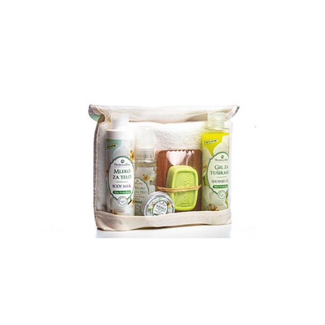 HEDERA VITA bela orhideja set