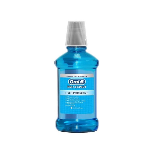 ORAL B MULTI-PROTECTION tečnost za ispiranje zuba, 250ml ORAL B MULTI-PROTECTION tečnost za ispiranje zuba, 250ml