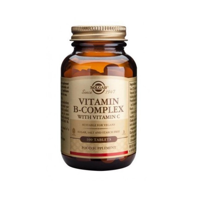 SOLGAR VITAMIN B + C tablete, 100kom