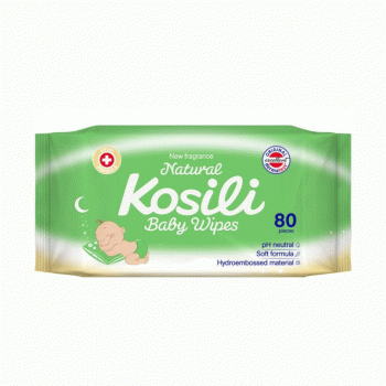 KOSILI ALL NATURAL vlažne maramice, 80kom