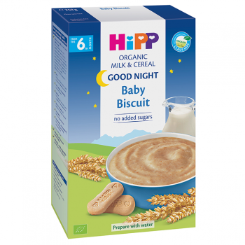 HIPP LAKU NOĆ mlečna instant kaša sa keksom, 250g HIPP LAKU NOĆ mlečna instant kaša sa keksom, 250g