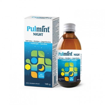 PULMINT NIGHT sirup, 145ml PULMINT NIGHT sirup, 145ml