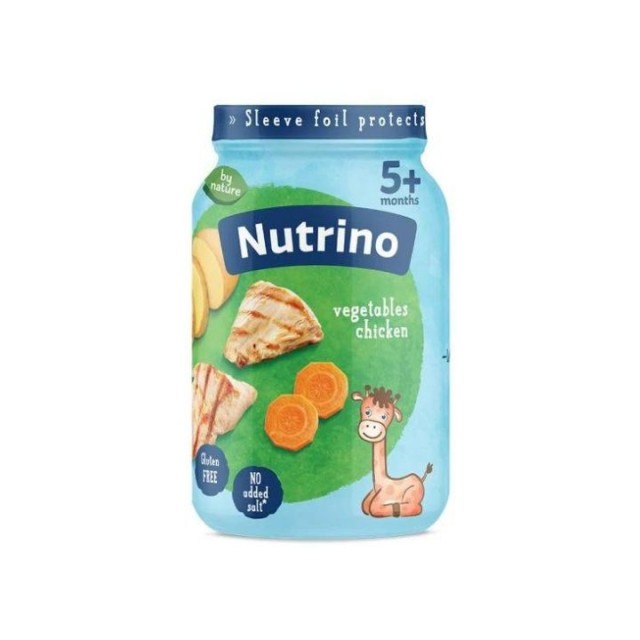 NUTRINO PILETINA I POVRĆE pire, 190g NUTRINO PILETINA I POVRĆE pire, 190g