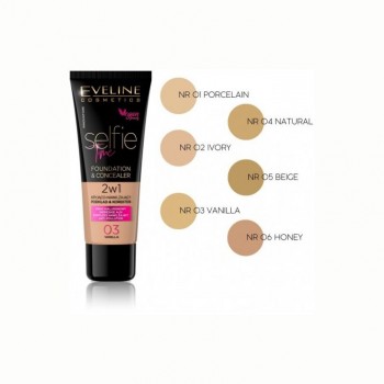 EVELINE SELFIE puder, 30ml