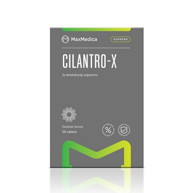MAXMEDICA CILANTRO-X tablete, 50kom MAXMEDICA CILANTRO-X tablete, 50kom