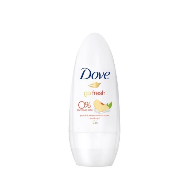 DOVE GO FRESH PEACH & LEMON dezodorans roll-on, 50ml DOVE GO FRESH PEACH & LEMON dezodorans roll-on, 50ml