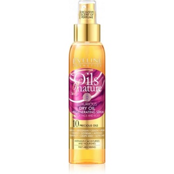 EVELINE OILS OF NATURE SUVO ULJE ZA LICE I TELO+SERUM ZA PODMLAĐIVANJE 125ml EVELINE OILS OF NATURE SUVO ULJE ZA LICE I TELO+SERUM ZA PODMLAĐIVANJE 125ml