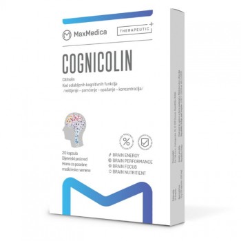MAXMEDICA COGNICOLIN kapsule, 20kom