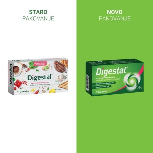 DIGESTAL kapsule, 20kom DIGESTAL kapsule, 20kom