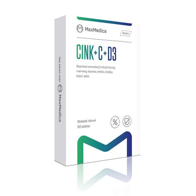 MAXMEDICA CINK + C + D3 DIRECT kesice, 20kom MAXMEDICA CINK + C + D3 DIRECT kesice, 20kom