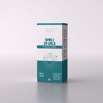 COLLOID SA JONIMA SREBRA sprej za grlo, 50ml COLLOID SA JONIMA SREBRA sprej za grlo, 50ml