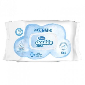 VIOLETA Baby water care vlažne maramice, 56kom VIOLETA Baby water care vlažne maramice, 56kom
