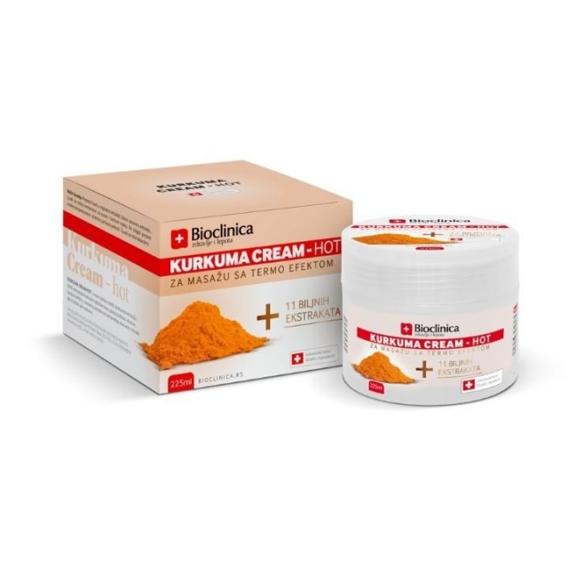 KURKUMA HOT krema, 225ml
