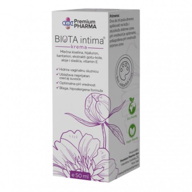 BIOTA INTIMA krema, 50ml