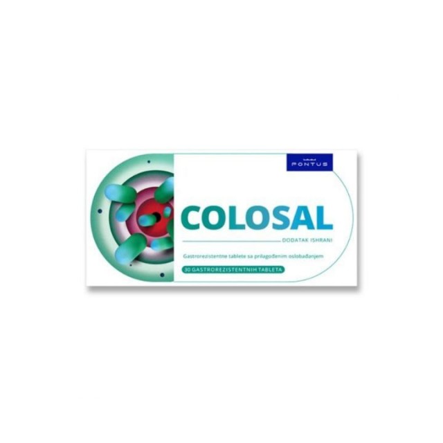 COLOSAL gastrorezistentna tableta sa prilagođenim oslobađanjem, 30kom