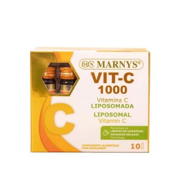 MARNYS LIPOZOMALNI VITAMIN C 1000mg ampule za oralnu upotrebu, 10kom MARNYS LIPOZOMALNI VITAMIN C 1000mg ampule za oralnu upotrebu, 10kom