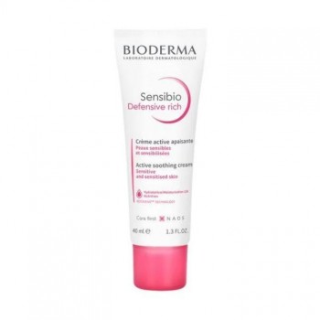 BIODERMA SENSIBIO DEFENSIVE RICH aktivna umirujuća krema za osetljivu kožu, 40ml BIODERMA SENSIBIO DEFENSIVE RICH aktivna umirujuća krema za osetljivu kožu, 40ml
