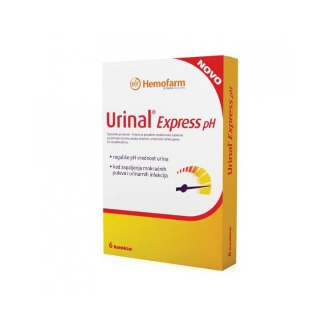 URINAL EXPRESS pH kesice, 6kom URINAL EXPRESS pH kesice, 6kom