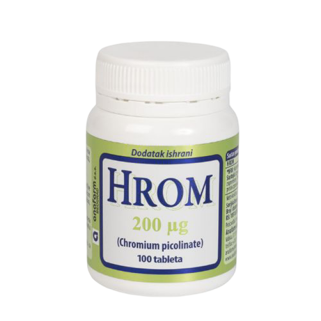 HROM 200μg tablete, 100kom HROM 200μg tablete, 100kom