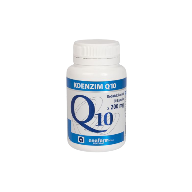 KOENZIM Q10 200mg kapsule, 30kom KOENZIM Q10 200mg kapsule, 30kom