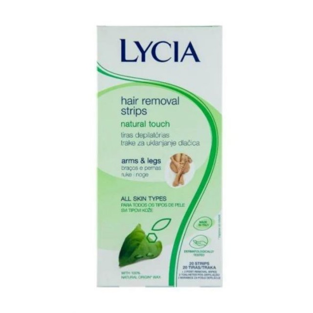 LUCIA all skin types trake za depilaciju ruku i nogu, 20kom