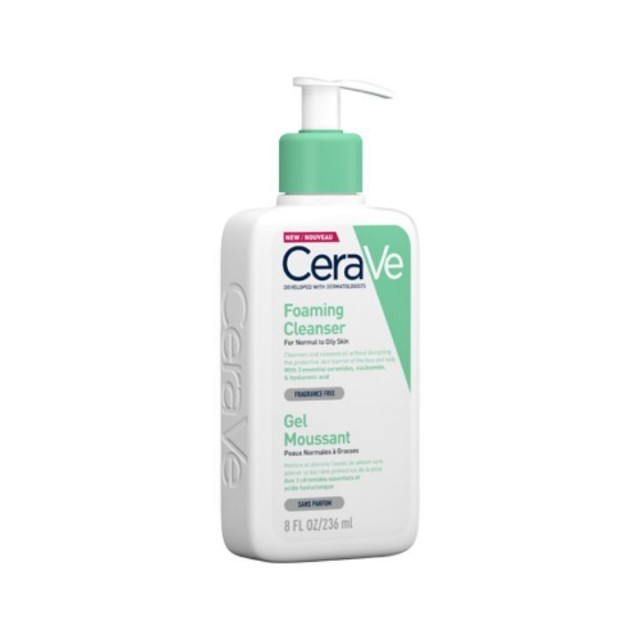 CERAVE FOAMING FACIAL CLEANSER, penušavi gel za čišćenje za masnu do normalnu kožu, 236ml CERAVE FOAMING FACIAL CLEANSER, penušavi gel za čišćenje za masnu do normalnu kožu, 236ml
