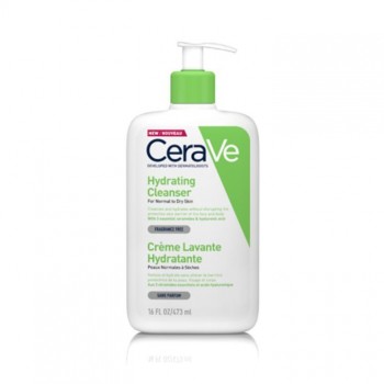 CERAVE HYDRATING CLEANSER, hidratantna emulzija za čišćenje za suvu do normalnu kožu, 473ml CERAVE HYDRATING CLEANSER, hidratantna emulzija za čišćenje za suvu do normalnu kožu, 473ml