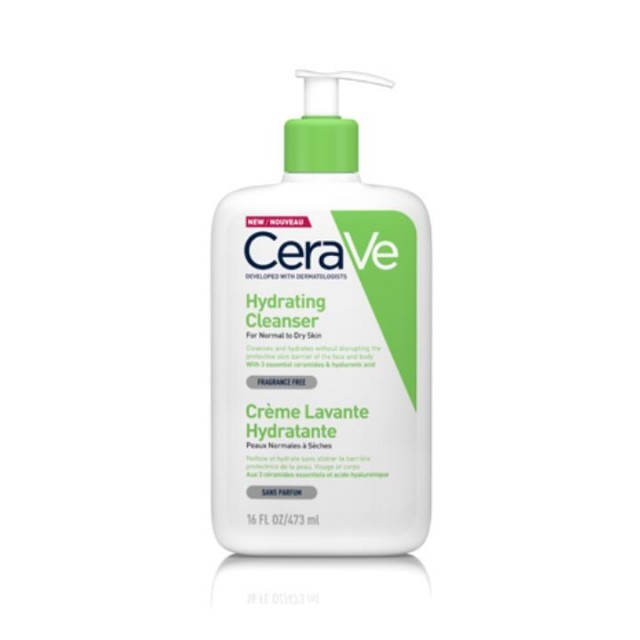 CERAVE HYDRATING CLEANSER, hidratantna emulzija za čišćenje za suvu do normalnu kožu, 473ml