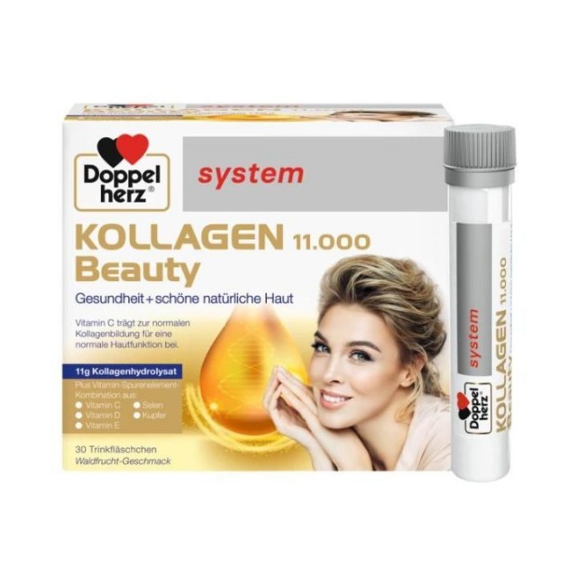 DOPPEL HERZ SYSTEM KOLLAGEN BEAUTY 11000 ampule 25ml, 30kom