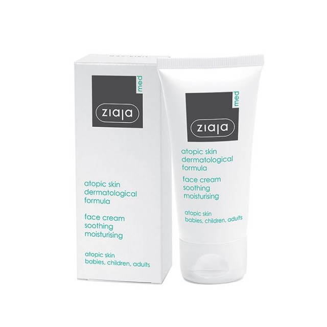 ZIAJA MED umirujuća krema za lice za atopičnu kožu, 50ml ZIAJA MED umirujuća krema za lice za atopičnu kožu, 50ml