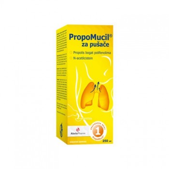 PROPOMUCIL sirup za pušače, 250ml PROPOMUCIL sirup za pušače, 250ml