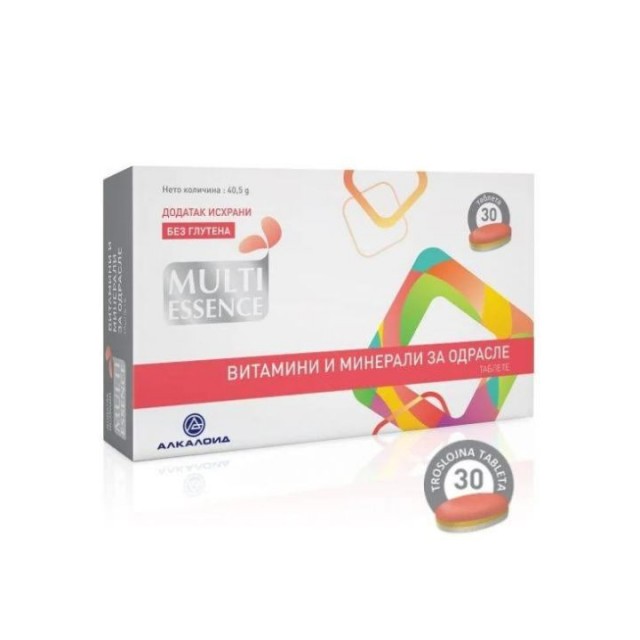 MULTI ESSENCE Vitamini i minerali za odrasle tablete, 30 kom
