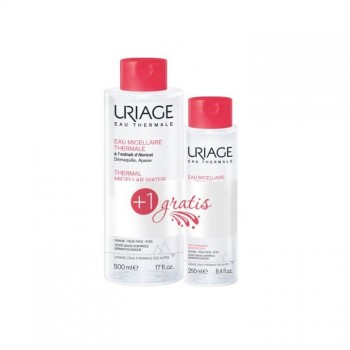 URIAGE EAU MICELLARE THERMALE micelarna voda roze, za osetljivu kožu, 250ml + GRATIS 250ml URIAGE EAU MICELLARE THERMALE micelarna voda roze, za osetljivu kožu, 250ml + GRATIS 250ml