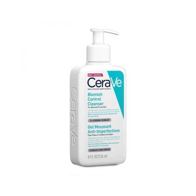 CERAVE ACNE BLEMISH CONTROL CLEANSER gel za čišćenje za kožu sklonu nepravilnostima, 236ml
